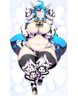 dragoonrekka:  Ushi Dakimakura© DragoonRekkahttp://dragoon-rekka.deviantart.com