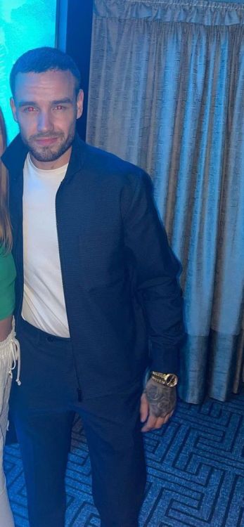 Liam yesterday at Soccer Aid’s after party (x) - 13.06