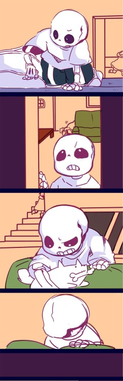 badtimewithsans:  ¬///¬ I'm a cool skeleton. But not the artist of this art.  Please visit the author's link and enjoy his arts. Artist: http://kuzukago.deviantart.com/ 