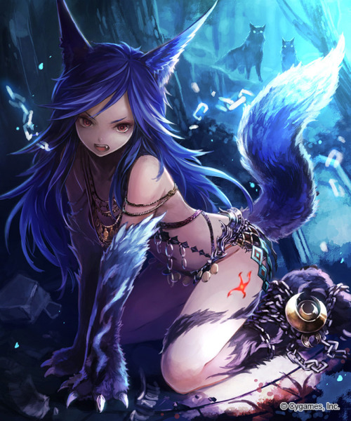 wolf-girls-going-awoo:まよこ
