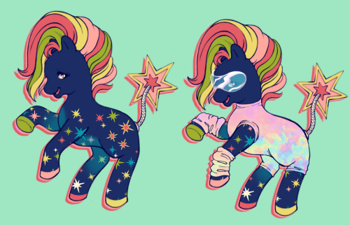 lunarlines: whizzbang the pony inspired by pop rocks candy