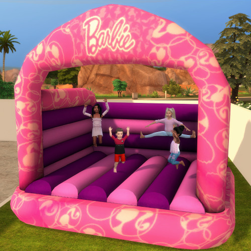 xplatinumxluxexsimsx:Deco Bouncy Castle + PosesSomething a little different (and less ‘lu