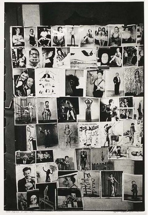 Robert Frank, Tattoo Parlor, 1958. Concept and cover photography for the Rolling Stones album Exile 