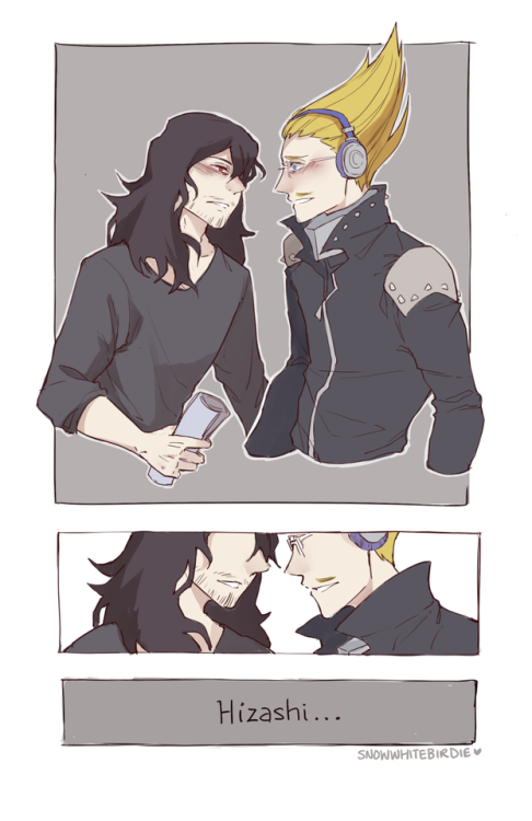 A page out of an erasermic comic I drew from a while back. I didn’t love the comic so it got scrappe