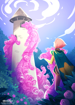 visualkid-n:  Late drawings for pearl rose week again &gt;u&lt; Themes -   Folklore and fairytales and   Discovering the Earth (but just discovering a butterfly on the Earth) 