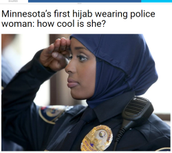 Lagonegirl:  Kadra Mohamed, Minnesota’s First Hijab-Wearing Police Officer, And