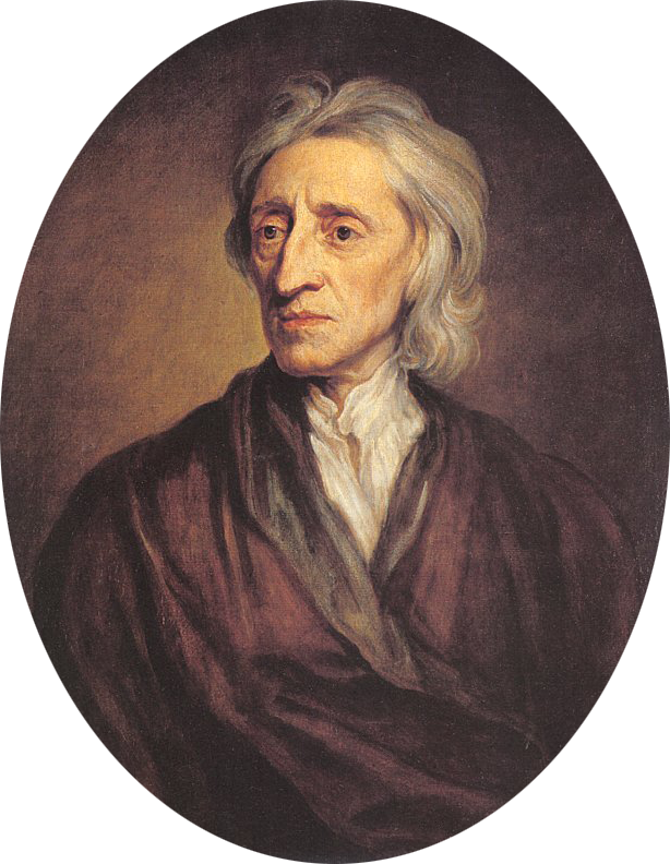 American History Factbook — 1 Portrait Of John Locke By Sir Godfrey