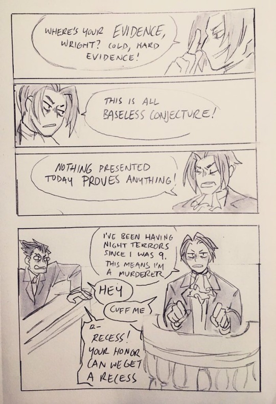 iraprince:edgeworth’s ptsd-induced double standard (alternate title: can we get this guy a BLANKET. can we get him a cup of COFFEE)
