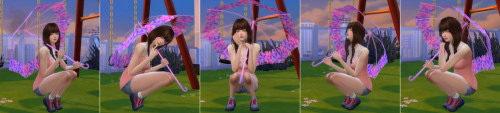  You need to download the: Pose player form Andrew’s Studio★ Translucent Umbrella Pose 2 ★ ( Total
