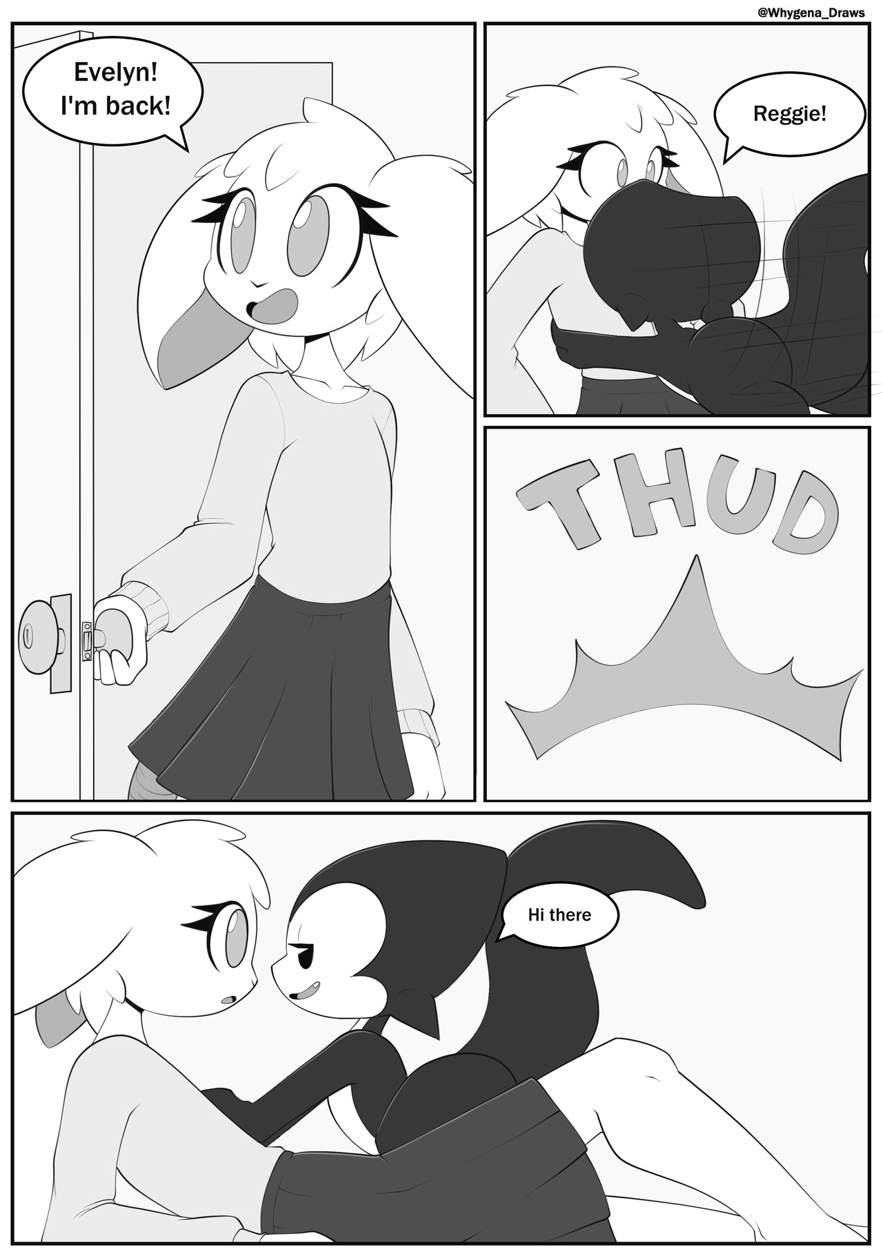 anegyhw-nsfw: I’m slowly getting better with comics and such. Little bit of trivia: