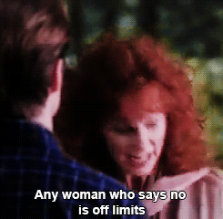 queenreba:   You say you want to be a teacher?  Well teach those kids that no means