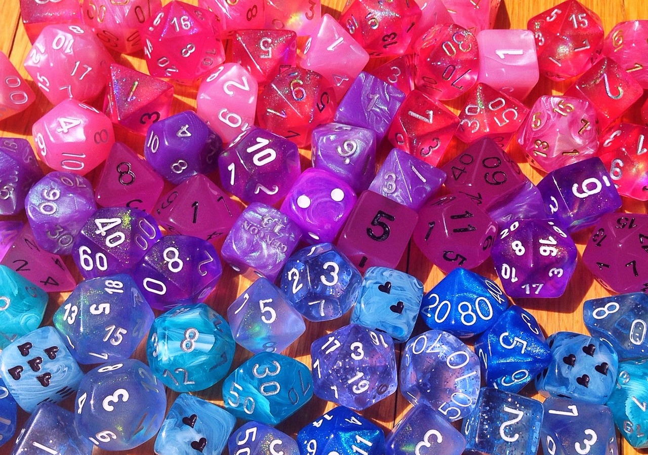battlecrazed-axe-mage: Pride dice week: Compilation