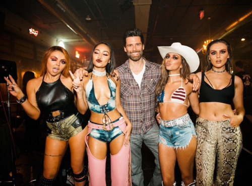 loveforleigh: marcklasfeld: Me and @littlemix on set #musicvideo #nashville #nomoresadsongs #littlem