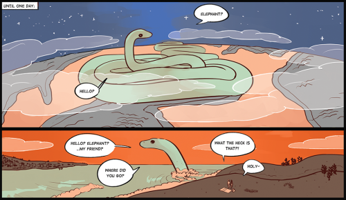 Ba She, a comic for Divinity Re-imaginedWritten and drawn by Polly Guo - pollyguoColors by Mel 