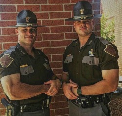 Policecorps:  Zoomintheroom: Both Are Fuckin Hot, Not Sure Which I Do First And Save