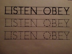 beautifullyrandompants:  My bro’s homework looks like dystopian propaganda 