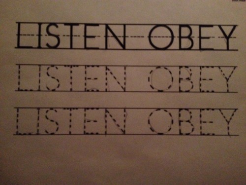 beautifullyrandompants:My bro’s homework looks like dystopian propaganda