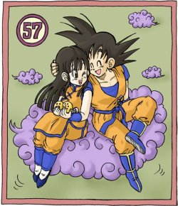 urbanowa:  Pretty Goku &amp; ChiChi Gallery [悟空とチチ❤🌸🌌🌌🌠]by:[こんきち@frappe_konkichi]Reblog, do not remove the source. Please! follow, retweet and share the artist’s works.)