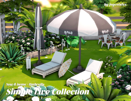 Joyce’s place : 6# Simple Live Collection - Umbrella