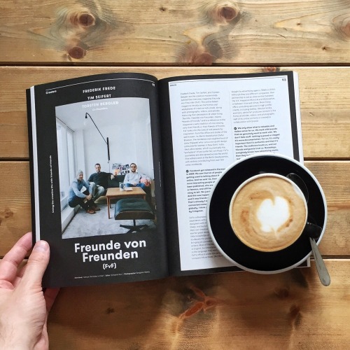 Good morning Wednesday! I’m reading an interesting interview with the people of Freunde von Fr