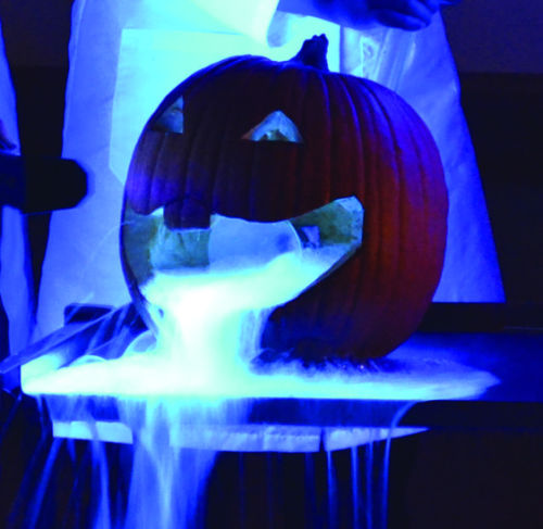 Using chemistry for fun Halloween tricks