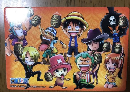 zorobinkiss:One Piece - merchandise - I know that it is an old one but it is so cute