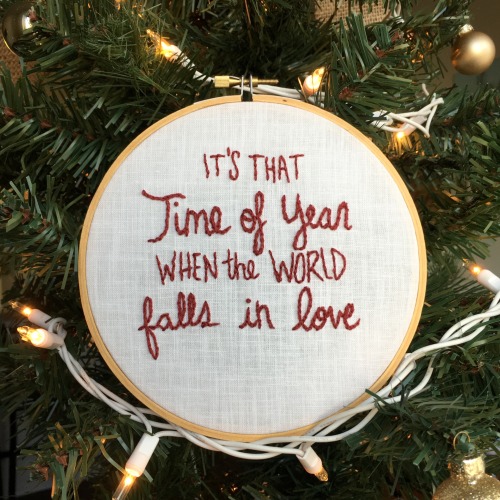 “It’s that time of year, when the world falls in love”The Christmas Waltz - Frank 