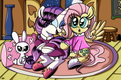 madame-spookyshy:  Slumber Parties Are Magic