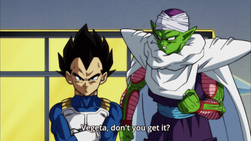 sarahw-world: Papa Vegeta swallowing his Saiyan pride for his kids and wife…