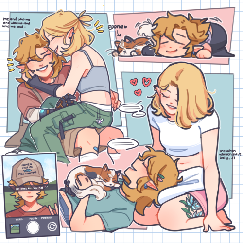 Another Modern Zelink Dump Because I Like Them And Epona Is Cute