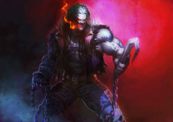 league-of-extraordinarycomics:Lobo by HeeWonLee.