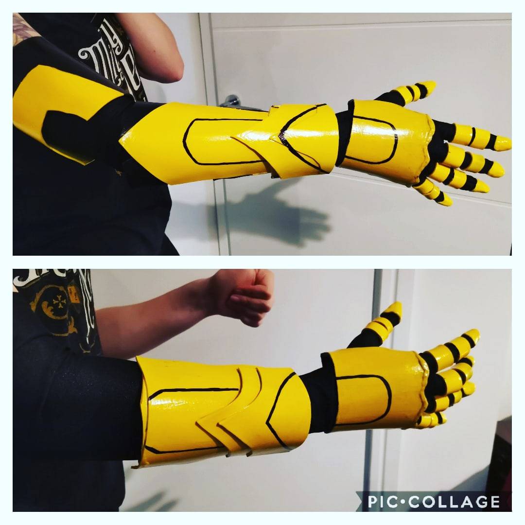 Süt Belátása Minden Jót Robot Arm Cosplay Pattern Kenu Kereskedelmi Vágy