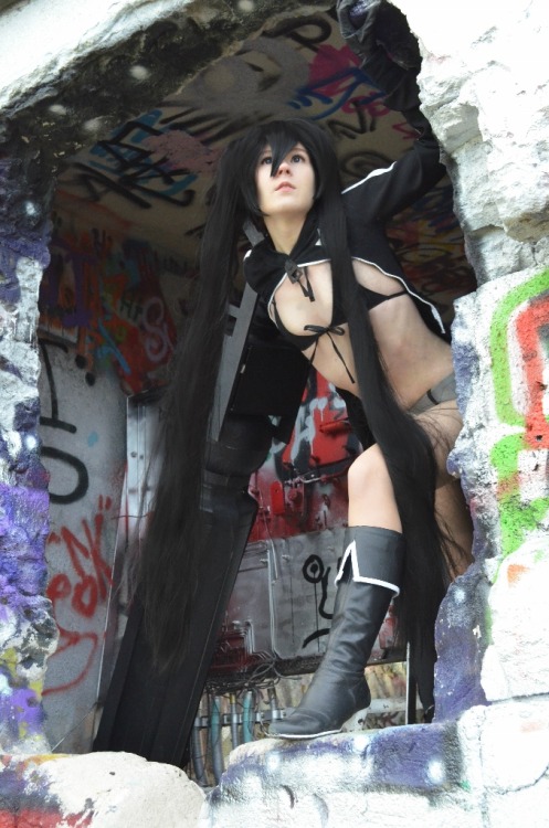 My Black Rock Shooter cosplay. For more cosplay: jatek.deviantart.com ( www.facebook.co