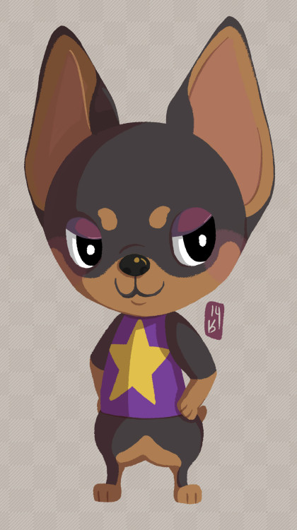 OC Villager : Dinky the Smug Chihuahua  commissioned by wollffeey