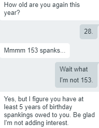submissivefeminist: I haven’t been spanked regularly in like six months so I’m