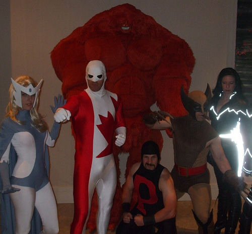 O Canada! III (6 of 25) Alpha Flight (and Wolverine) cosplay.