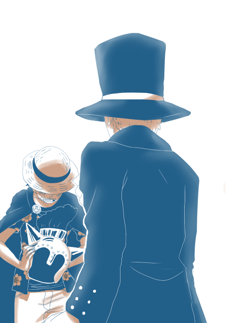 maridoodles:  i love sabo so so much