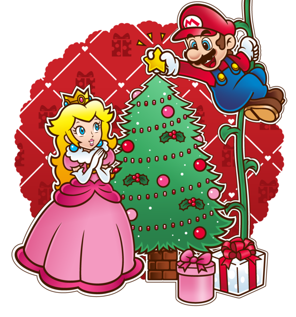princess peach christmas sweater
