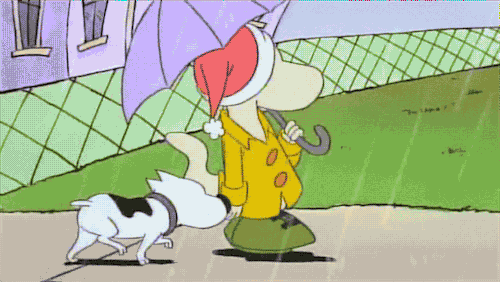 rmlgifs:“It’s gonna snow, Spunky… I can feel it!”