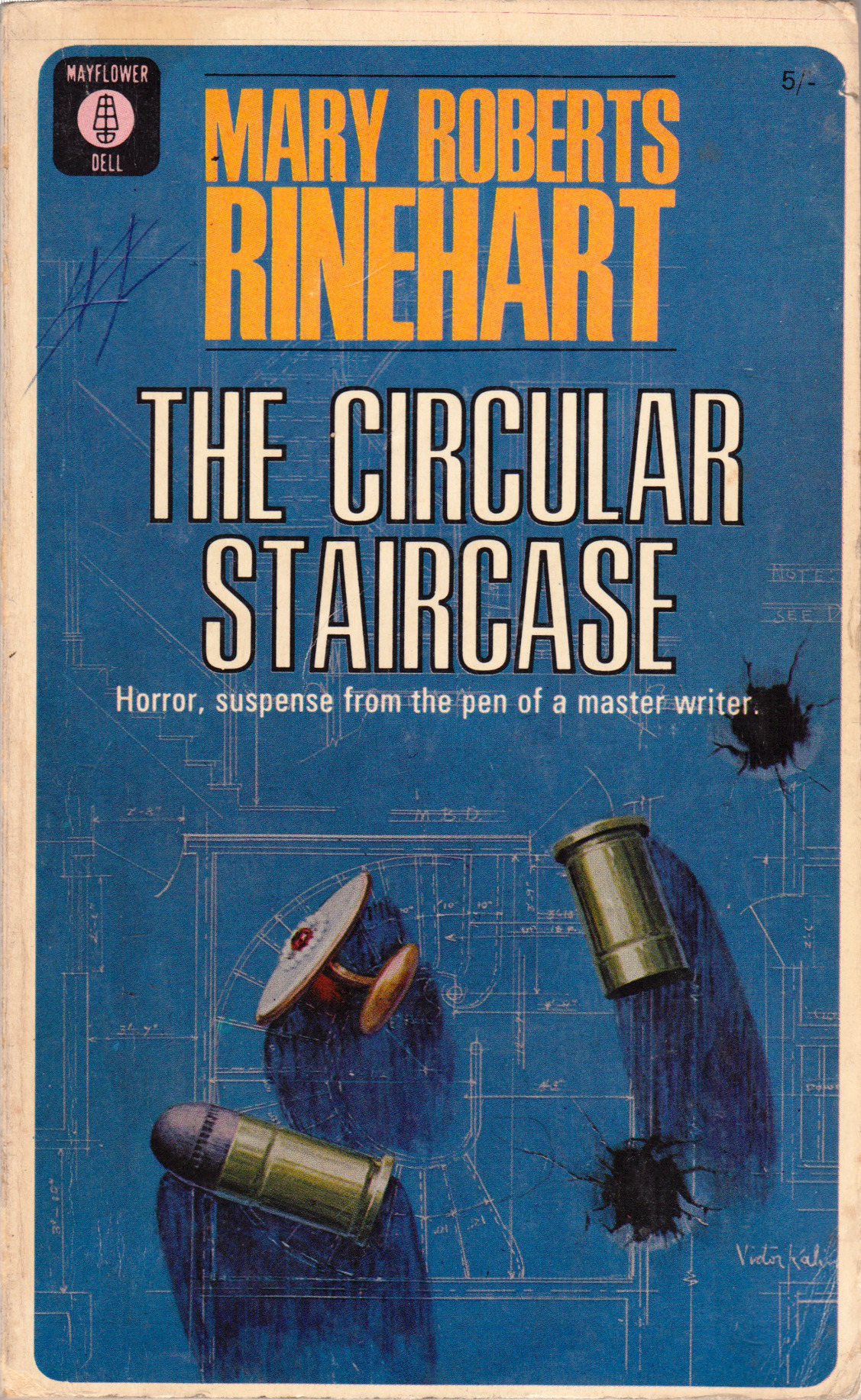 The Circular Staircase, by Mary Roberts Rinehart. (Mayflower - Dell, 1966). From