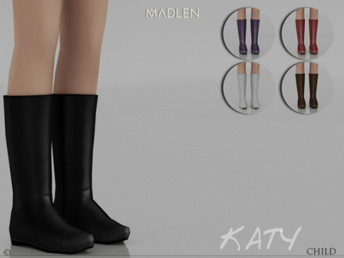 madlensims:Madlen Katy BootsNow your child can wear Madlen too!Mesh modifying: Not allowed.Recolouri