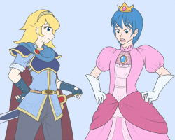 Costume Swap! For Lumi’s Evo Challenge. I Drew My Mains From Smash Melee/Brawl