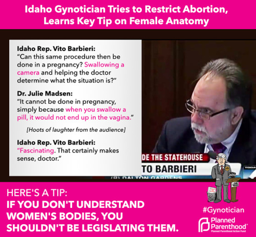 IF YOU DON&rsquo;T UNDERSTAND WOMEN&rsquo;S BODIES, YOU SHOULDN&rsquo;T BE LEGISLATING T