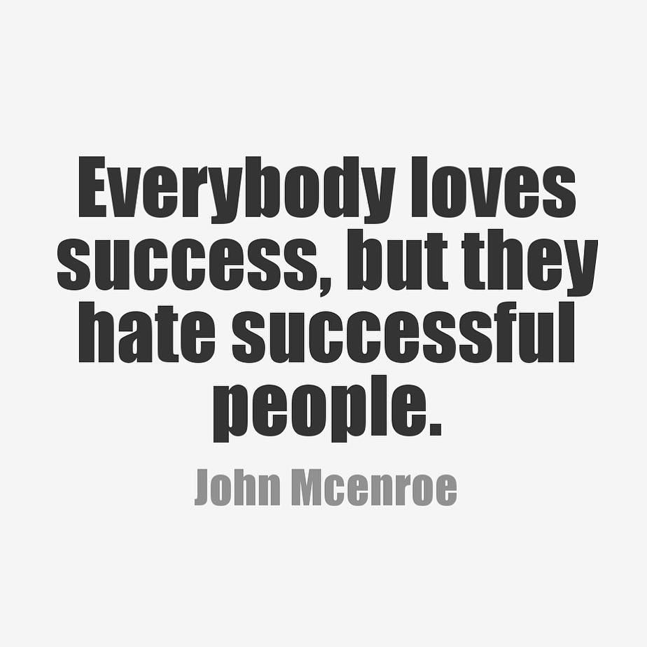 The more different, successful and special you are the more people don&rsquo;t