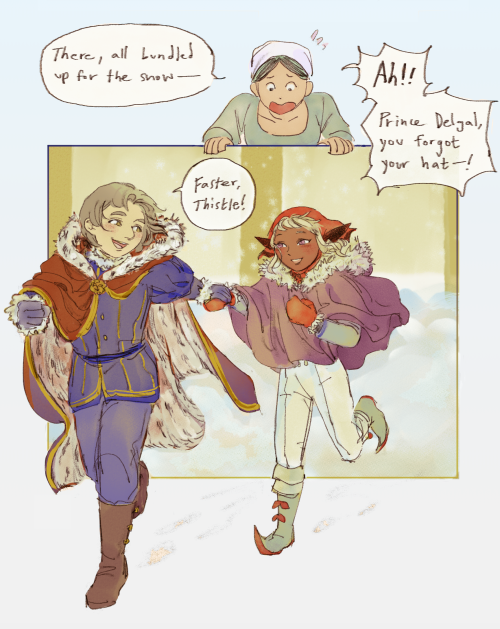 Snow Day In The Golden Kingdom!