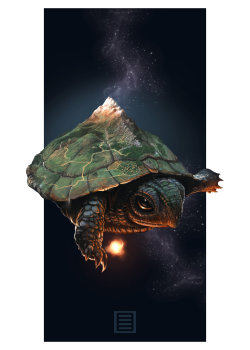 geekartgallery:   “Celestial Turtle“