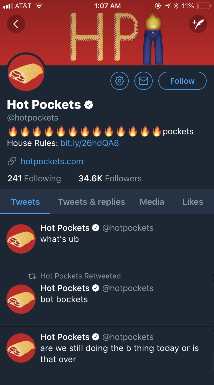 Corporate social media admins on acid