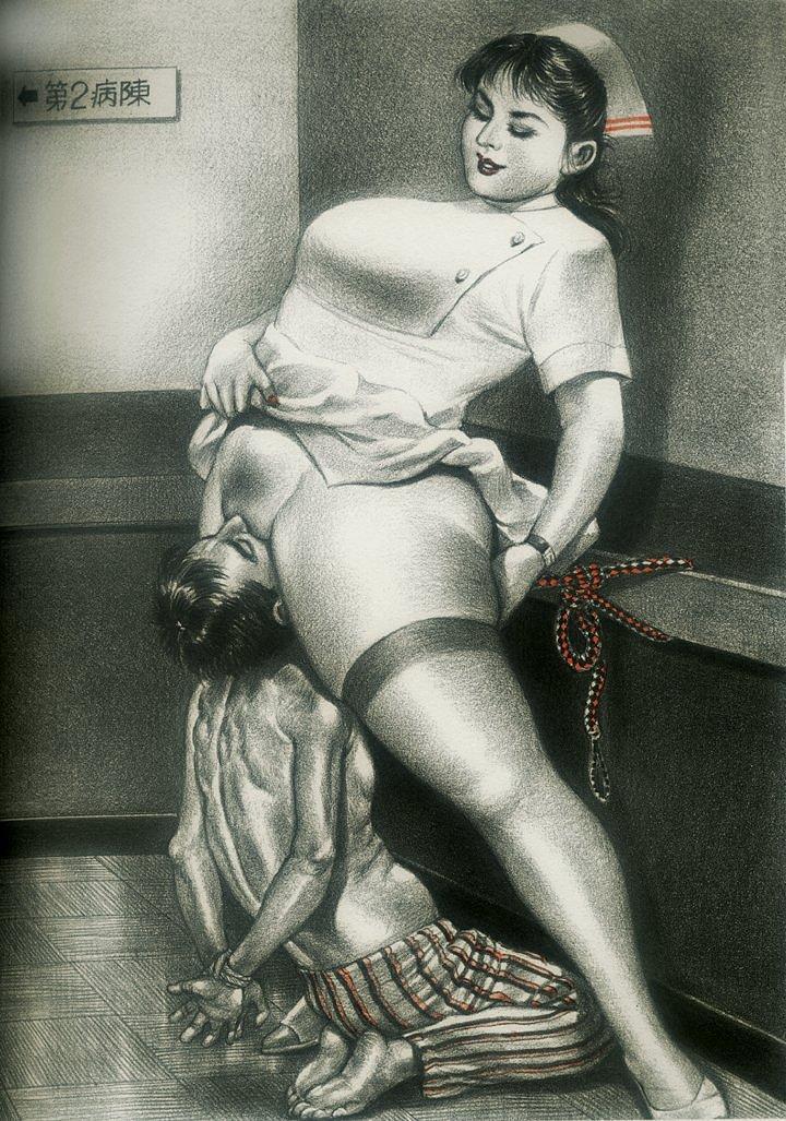 raunchyart:  naughty nurses