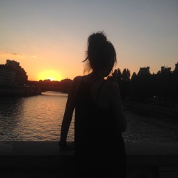 kiwi-and-coke:  Sunset in Paris/ le Marais