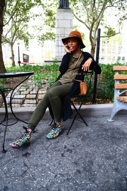 blackfashion:  Shooting NY Street Style Shot